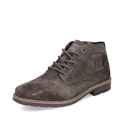 Afbeelding van Rieker Veterschoenen, Heren, Maat: 46, Brown Leer