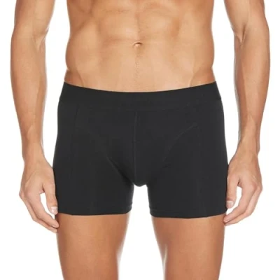 Afbeelding van JACK &amp; JONES Jacsimple trunks (1 pack) heren boxer normale lengte zwart Maat: L