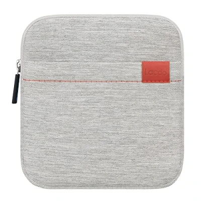 Afbeelding van Lacdo Externe CD DVD USB Drive Harde Schijf Case Beschermhoes voor HP F6V97AA#ABB/Asus U9M U7M / LG GP57ES40 Dell Slim DW316 Apple SuperDrive Burner Schokbestendige waterdichte draagtas, grijs