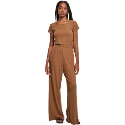Afbeelding van Urban Classics Jumpsuit, Dames, Maat: Large, Darktaupe