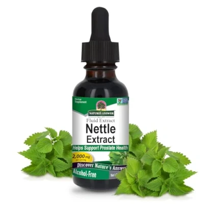 Afbeelding van Natures Answer Brandnetel extract 1:1 alcoholvrij 2000 mg 30 ml