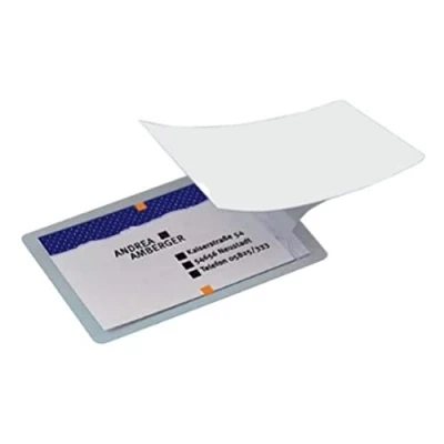 Afbeelding van Lamineerfolie Sigel 85x55mm 100 stuks zonder apparatuur te gebruiken