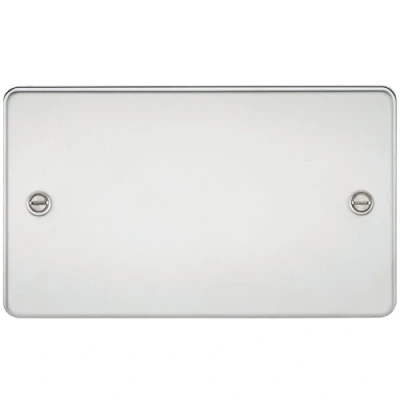 Afbeelding van Knightsbridge FP8360PC FP8360 FPAV8360PC Flat 2G Blanking Plaat Opgepoetst Chroom