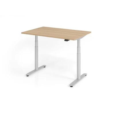 Afbeelding van XDLR 12 S 120x80 Bureau Elektrisch in hoogte verstelbaar Eiken Tafelhoogte I