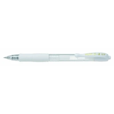 Afbeelding van Pilot G2 Gel Ink Rollerball pen Doos van 12 gelpennen Medium Tip Wit