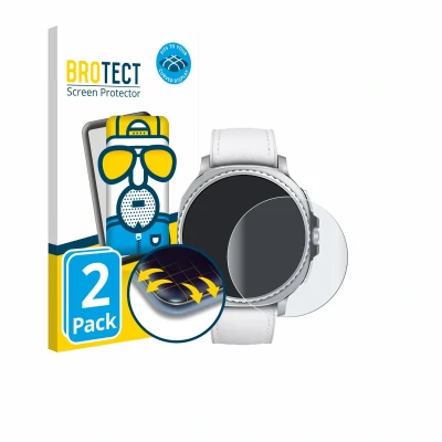 Afbeelding van BROTECT Screenprotector voor Samsung Galaxy Watch 8 Classic (46 mm) Folie Beschermfolie matte volledig dekking (2 Stuks)