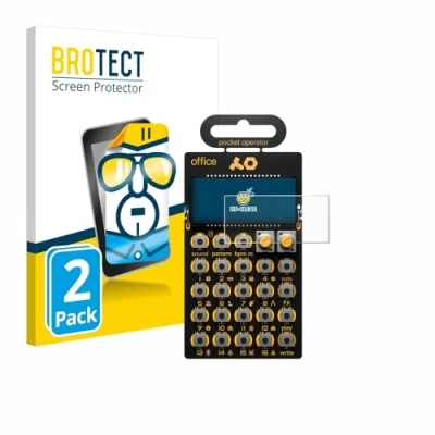 Afbeelding van BROTECT Screenprotector voor Teenage Engineering PO 24 office Folie Beschermfolie transparant (2 Stuks)