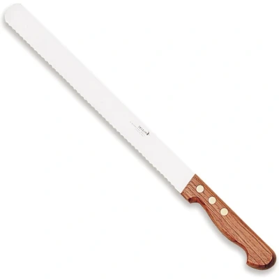 Afbeelding van Déglon Taartmes Taartzaag 35 cm met Houten Handvat Snijd Precisie en Stijl