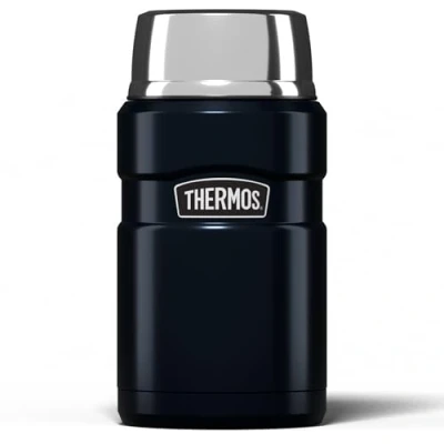 Afbeelding van Thermos Thermosfles, 710 ml, Roestvrij Staal, Midnight Blue