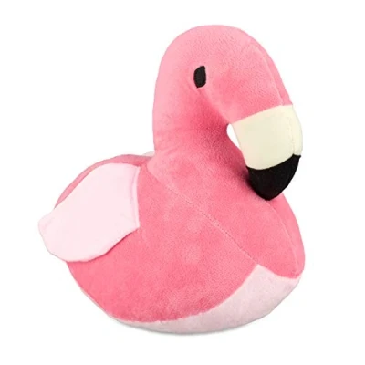 Afbeelding van Relaxdays deurstopper flamingo deurstop deurvanger deurbuffer dier decoratie