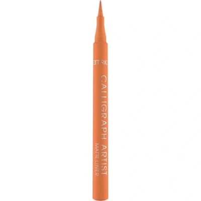 Afbeelding van Catrice Calligraph Artist Matte Liner, Eyeliner, nr. 050, oranje, direct resultaat, kleurintensief, mat, veganistisch, zonder microplasticdeeltjes, nanodeeltjes, parfum, per stuk verpakt (1,1