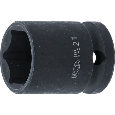 Afbeelding van BGS Kracht dopsleuteldop zeskant 1/2&quot; 21 mm