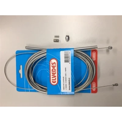 Afbeelding van Elvedes Kabel 2 nippels 2.35m rvs zilver 6444/39rvs 3