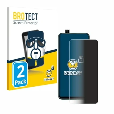 Afbeelding van BROTECT privacy screenprotector voor Huawei P smart Z Folie Beschermfolie Blauwlichtfilter (2 Stuks)