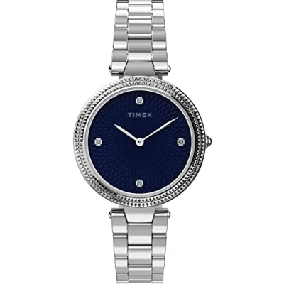 Afbeelding van Timex Trend TW2V24000 Horloge Staal Zilverkleurig Ø 32 mm
