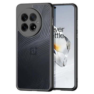 Afbeelding van Dux Ducis Hoesje Geschikt voor OnePlus 13 Aimo Series Transparant TPU Back Cover Zwart