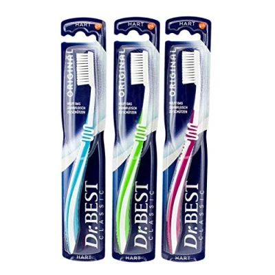 Afbeelding van Dr. Best Tandenborstel hard, 6 stuks (6 x 1 stuks)