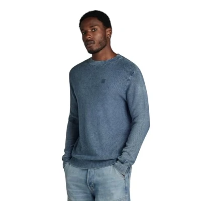 Afbeelding van G Star Pullover Regular Fit Blauw XXL