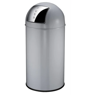 Afbeelding van Afvalbak 40ltr Eko Pushcan grijs