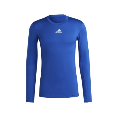 Afbeelding van adidas Performance Techfit Longsleeve, Heren, Maat: Large, Royblu