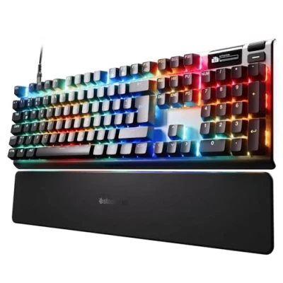 Afbeelding van SteelSeries Apex Pro Gen 3 (NL, Bedraad), Toetsenbord, Zwart