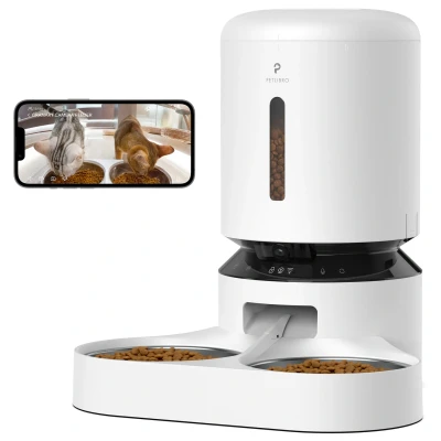 Afbeelding van Petlibro Granary Dual Feeder with Monitoring Camera 5L white PL AF203 96W