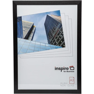 Afbeelding van Hampton fotokader Oxford, in 2 cm MDF, zwart, A3