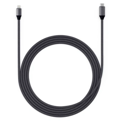 Afbeelding van Satechi Type C to Lightning Cable 1,8m space gray ST TCL18M