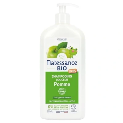 Afbeelding van Natessance Kids Shampoo Douceur Pomme Bio 500 ml