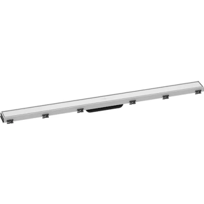 Afbeelding van hansgrohe RainDrain Match complete set douchegoot 1000mm met in hoogte verstelbaar frame, 56041700