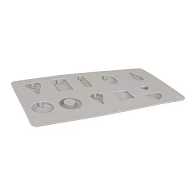 Afbeelding van Rayher 36109000 siliconen gietvorm hanger, 14,5 x 26 1 cm, 11 motieven, vorm om uit te gieten met sieraden beton, Art Resin giethars, Raysin gietpoeder, sieradenhanger, cadeauhanger