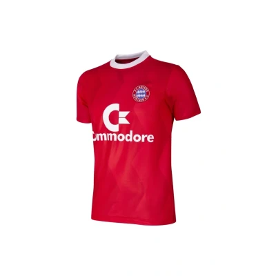 Afbeelding van COPA Retro FC Bayern MÜNCHEN Tshirt print, Heren, Maat: Small, Red