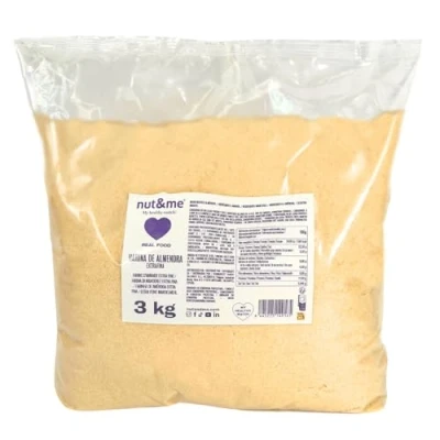 Afbeelding van Amandelmeel Realfooding 3 KG Keto nut&amp;me 100% amandel Extra fijn Glutenvrij Vegetarisch en veganistisch dieet Bakken Suikervrij Zonder conserveermiddelen of toevoegingen