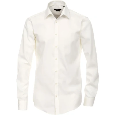 Afbeelding van Venti Modern FIT Zakelijk overhemd, Heren, Maat: 44, White