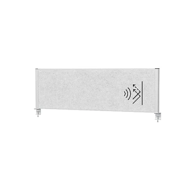 Afbeelding van MAULconnecto scheidingsysteem 160x50cm Lichtgrijs Frame Zilver