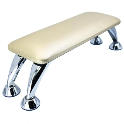 Afbeelding van AMOYUN Gouden Manicure Kussen Nail Arm Rest, Hand Pad Voetkussen Beginner Stand Technicus Tafel Lederen Antislip Bureau voor Art