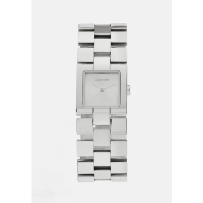 Afbeelding van Calvin Klein Meridian Horloge silvercoloured, Dames, Maat: One Size, Silver coloured