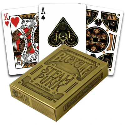 Afbeelding van Bicycle pokerkaarten Steampunk