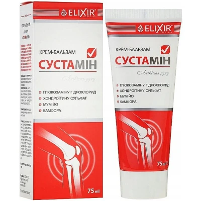 Afbeelding van Lichaamscrème balsem Glucosamine en chondroïtinesulfaat Mumio kamfer vermindert pijnlijke gewrichten 75ml