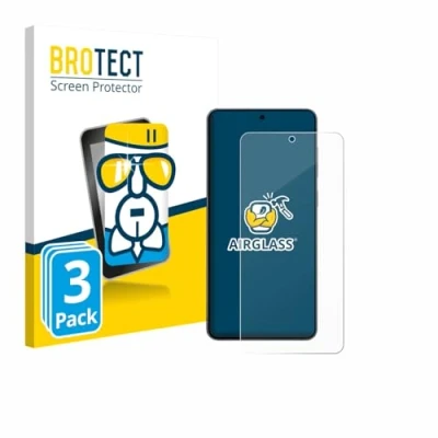 Afbeelding van BROTECT Screenprotector voor Samsung Galaxy S25 Edge Folie Beschermfolie Beschermglas transparant (3 Stuks)