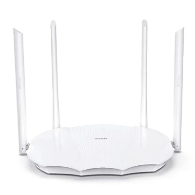 Afbeelding van Tenda WLAN router 6 AX3000, Dual band, 2,4 GHz/5 GHz, LAN/WAN Gigabit poort, 4 x 6dBi antennes, Core 1,6 GHz CPU, Wi Fi met MU MIMO, Beamforming, OFDMA, WPA3, Punto Access (RX9)