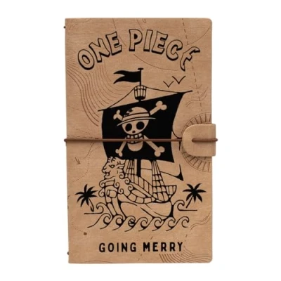 Afbeelding van Grupo Erik Lederen Notitieboek One Piece Reisnotitieboek Dagboek