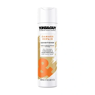 Afbeelding van Toni&amp;Guy Damage Repair Conditioner, verzorgende conditioner voor beschadigd haar, haarconditioner tegen gespleten haarpunten en droog effectieve onmiddellijke werking, haarkuur vrouwen, 250