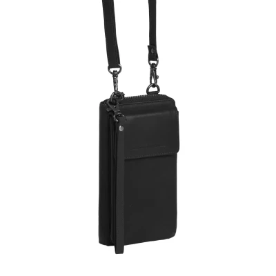 Afbeelding van Chesterfield Malaga Schoudertas Mobiel Black