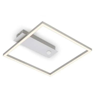 Afbeelding van BRILONER NICI LED plafondlamp, sensor, aluminium, LED, 12.5W