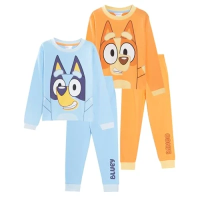 Afbeelding van Kinder Bluey Pyjama’s (Set van 2) 45 jaar