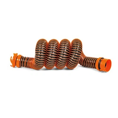 Afbeelding van Camco RhinoEXTREME 5ft RV rioolslang verlengset met draaibare montage, breid uw uit om aan behoeften te voldoen, breekbestendig