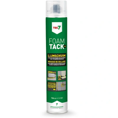 Afbeelding van Tec7 foamtack lijmschuim 750 ml, pro purbus