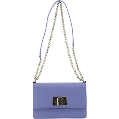 Afbeelding van FURLA Leren Schoudertas Avondtas 1927 Mini Crossbody 20 Lilas Paars