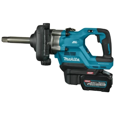 Afbeelding van Makita TW010GT201 Accu Slagmoersleutel XGT 40 V Max 1&quot; Set 2x 5,0Ah &amp; Snellader in kunstof koffer